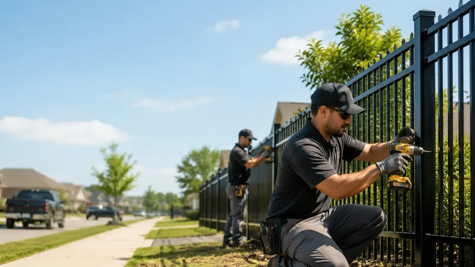 Metal Fence Installation in Oxford, AR